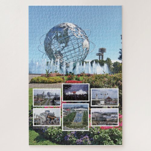 New York Worlds Fair Puzzle 11x20 no lettering