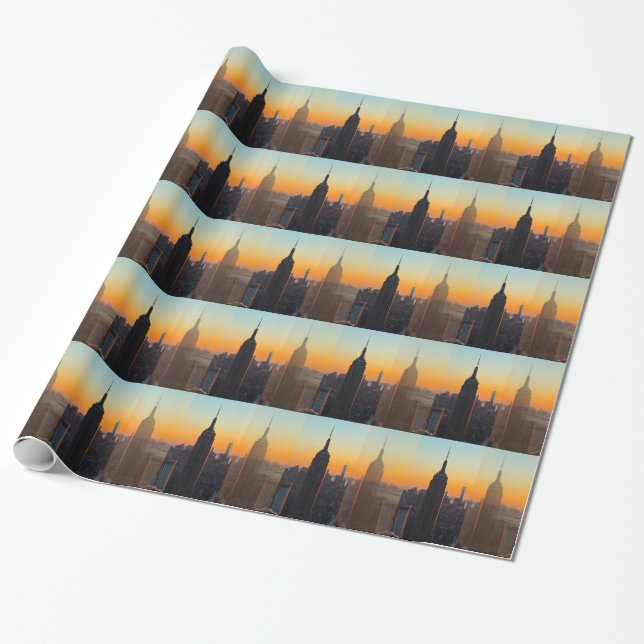 New York Wrapping Paper (Unrolled)
