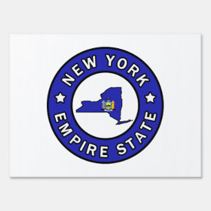 New York Yard Sign