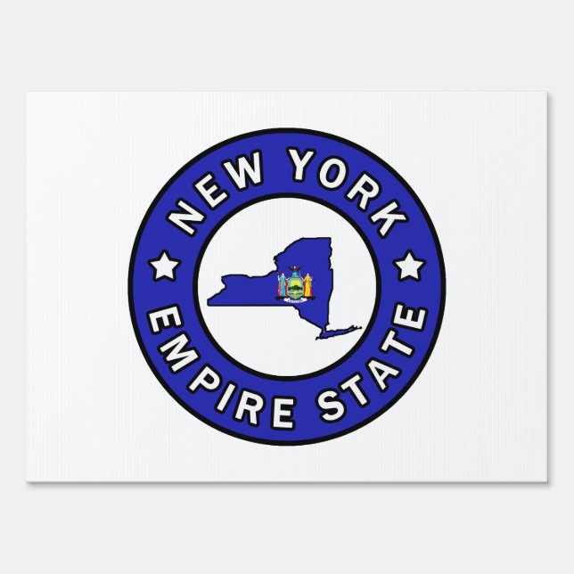 New York Yard Sign (Front)
