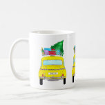 New York Yellow Cab Taxi Christmas Gifts Coffee Mug at Zazzle