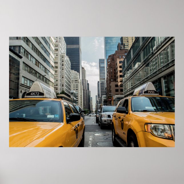 New York Yellow Taxi Poster (Front)