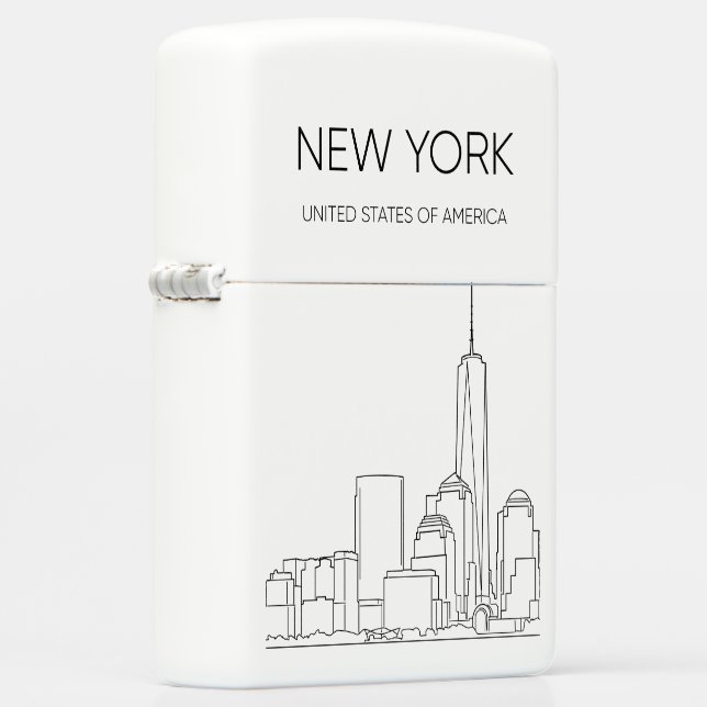 New York Zippo Lighter (Right)