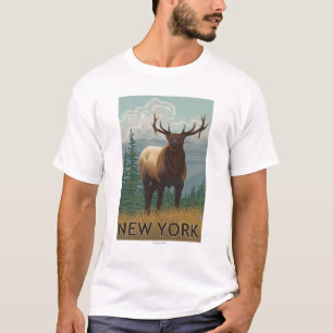 New YorkElk Scene T-Shirt
