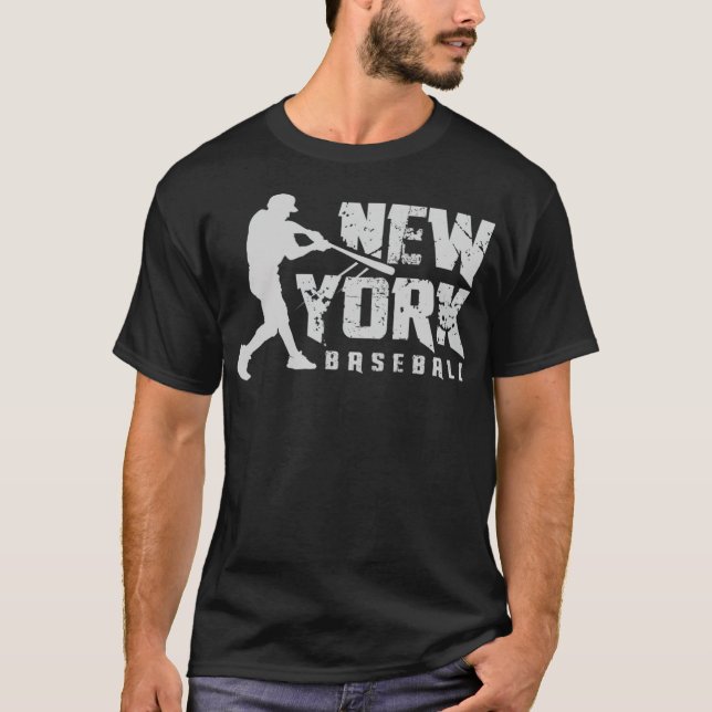 New Yorker Baseball american baller  T-Shirt (Front)