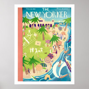 New Yorker Cover February 1928 Print