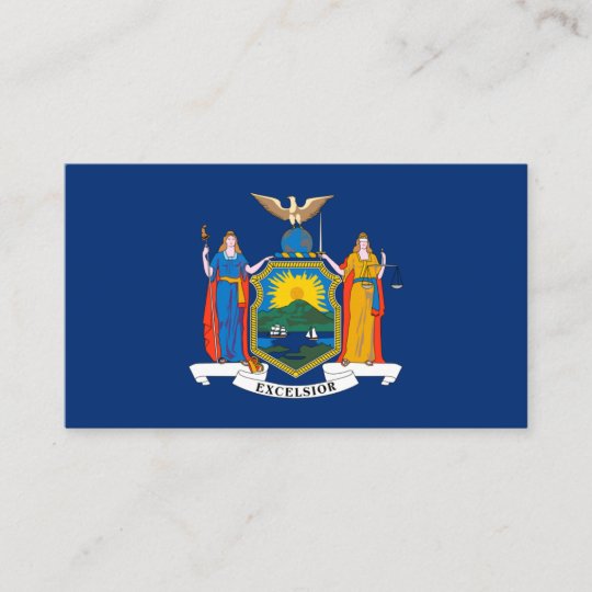 New Yorker Flag, Flag of New York Business Card