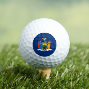 New Yorker Flag, Flag of New York Golf Balls