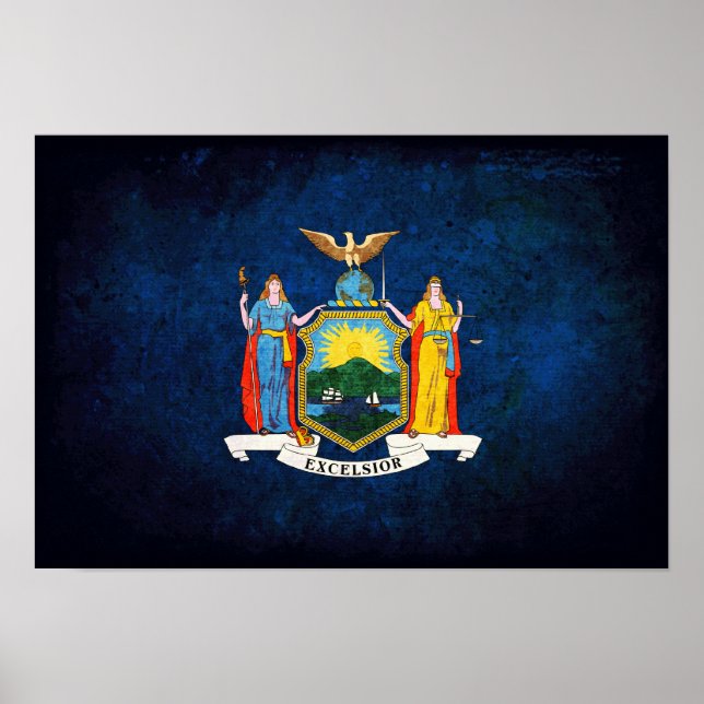 New Yorker Flag Poster (Front)