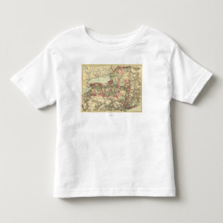 New YorkPanoramic MapNew York Toddler T-shirt
