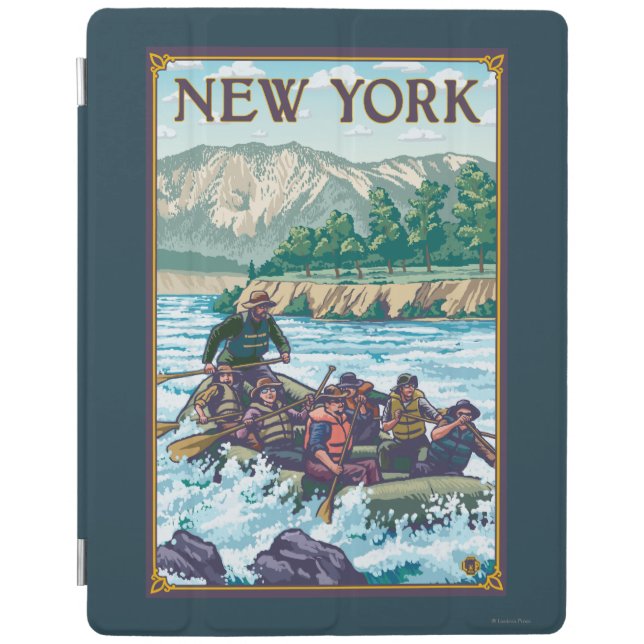 New YorkRiver Rafting Scene iPad Smart Cover (Front)