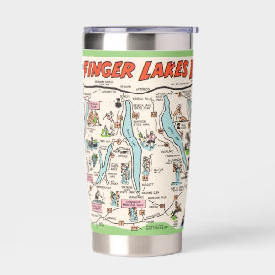 New York's Finger Lakes Insulated Tumbler
