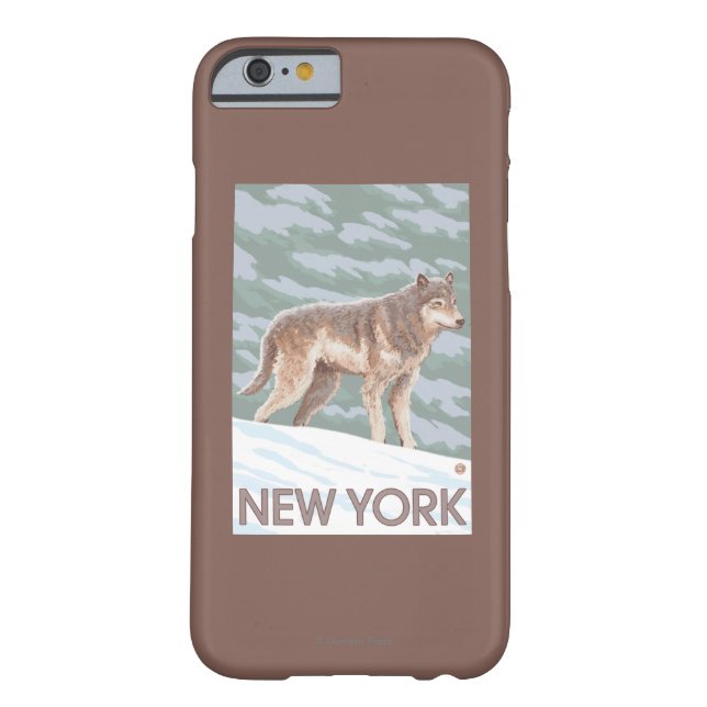New YorkWolf Scene Case-Mate iPhone Case (Back)