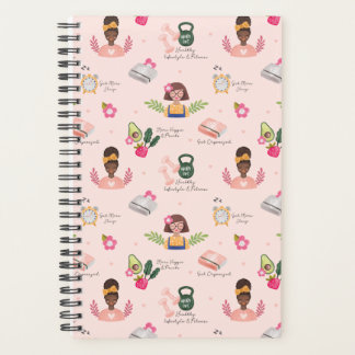 New You | New Year Resolutions Girly Illustrative Planner