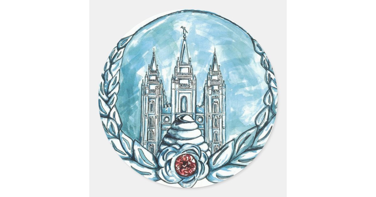 new young womens medallion sticker Zazzle