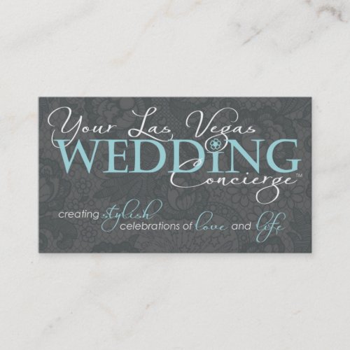 New Your LV Wedding Business Card
