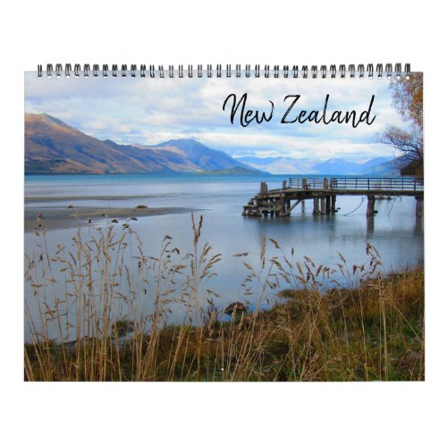 new zealand 2025 with locations large calendar