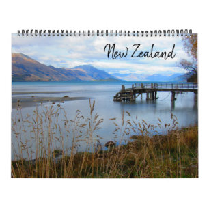 new zealand 2027 (with locations) large calendar