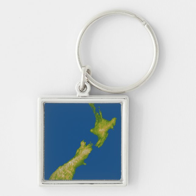 New Zealand 2 Keychain (Front)