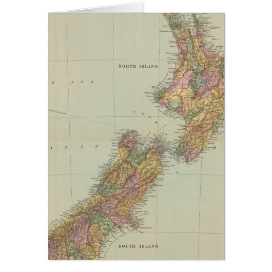 New Zealand 3 Cards (Front)