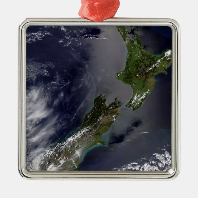 New Zealand 4 Metal Ornament (Front)