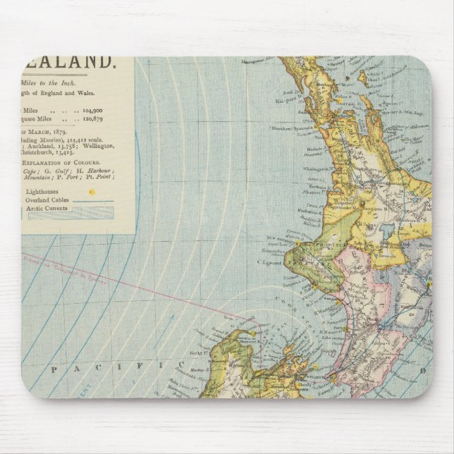 New Zealand 4 Mouse Pad (Front)