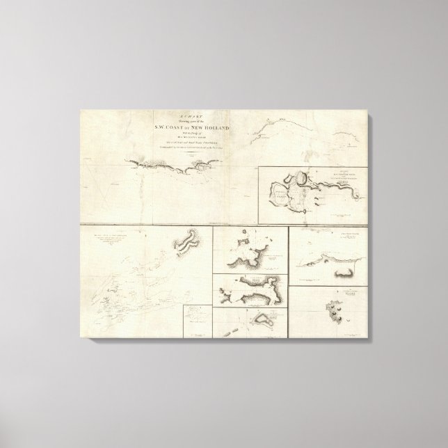 New Zealand 5 Canvas Print (Front)