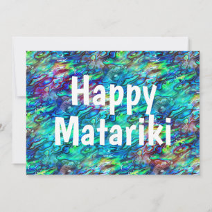 New Zealand Abalone Paua Shell Pattern 1