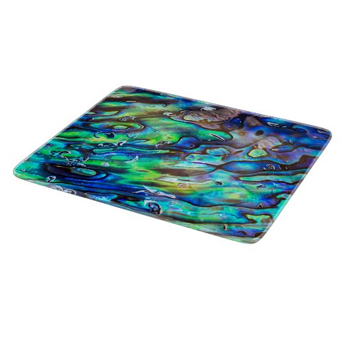 New Zealand Abalone Paua Shell Pattern 1 Cutting Board