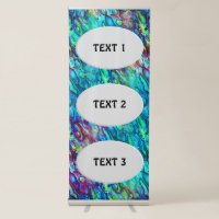 New Zealand Abalone Paua Shell Pattern 1