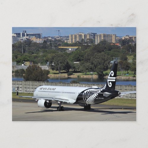  New Zealand Airlines Kia Ora Holiday Postcard