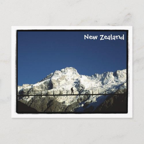 New Zealand Aoraki Mount Cook National Park Postca Postcard