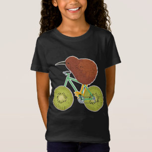 New Zealand Bicycle Design for Kiwi Fruit Lovers T-Shirt
