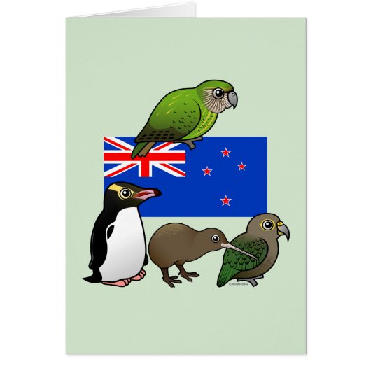 New Zealand Birdorables Cards (Front)