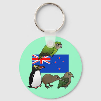 New Zealand Birdorables Keychain