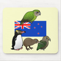New Zealand Birdorables Mousepad