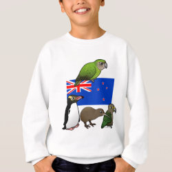 New Zealand Birdorables Kids' American Apparel Organic T-Shirt