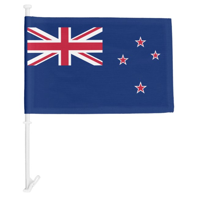 New Zealand Car Flag (Front)