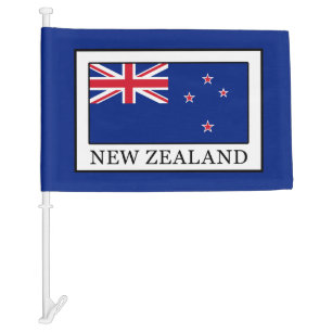 New Zealand Car Flag