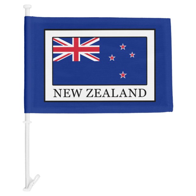New Zealand Car Flag (Front)