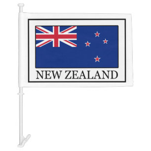 New Zealand Car Flag