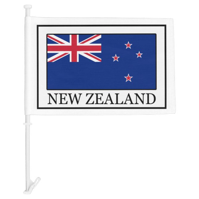 New Zealand Car Flag (Front)