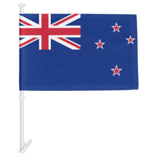New Zealand Car Flag