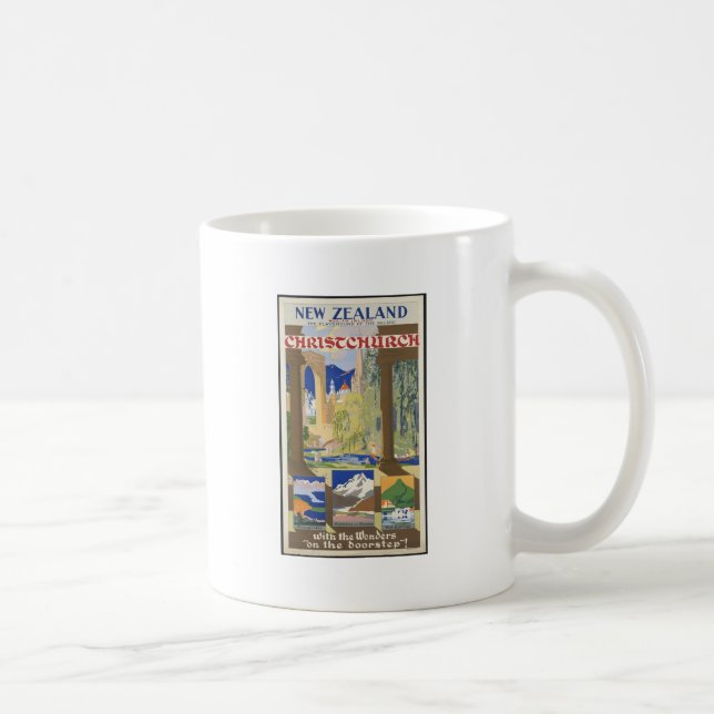 New Zealand Christchurch Coffee Mug (Right)