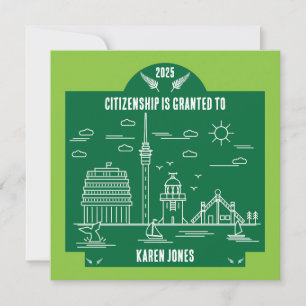 New Zealand Citizenship Celebration Gift Card
