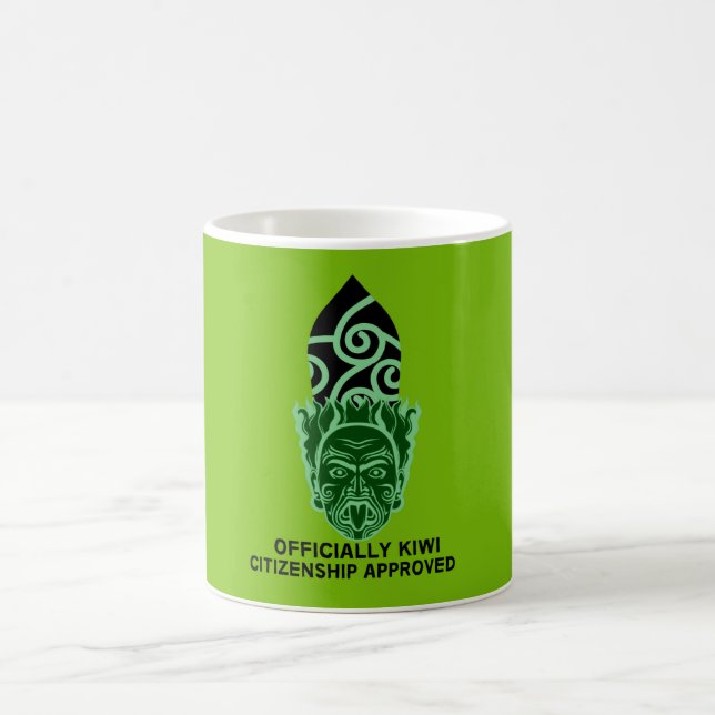 New Zealand Citizenship Gift | New Citizen | Kiwi Coffee Mug (Center)