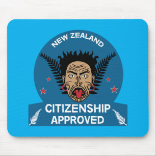New Zealand Citizenship Gift   New Citizen   Kiwi  Mouse Pad
