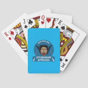 New Zealand Citizenship Gift   New Citizen   Kiwi  Poker Cards