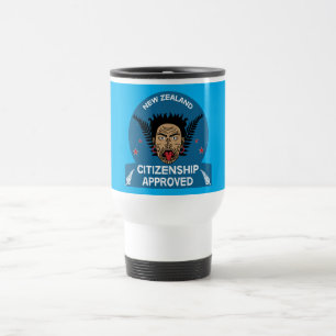 New Zealand Citizenship Gift   New Citizen   Kiwi  Travel Mug