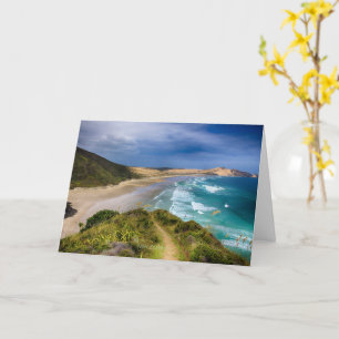 New Zealand Coastline Card